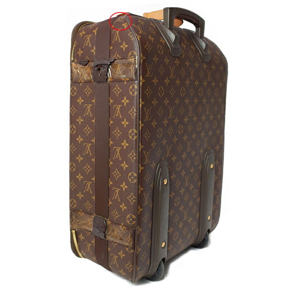 Louis Vuitton Case Monogram on Leather Pegasus Brown Carry